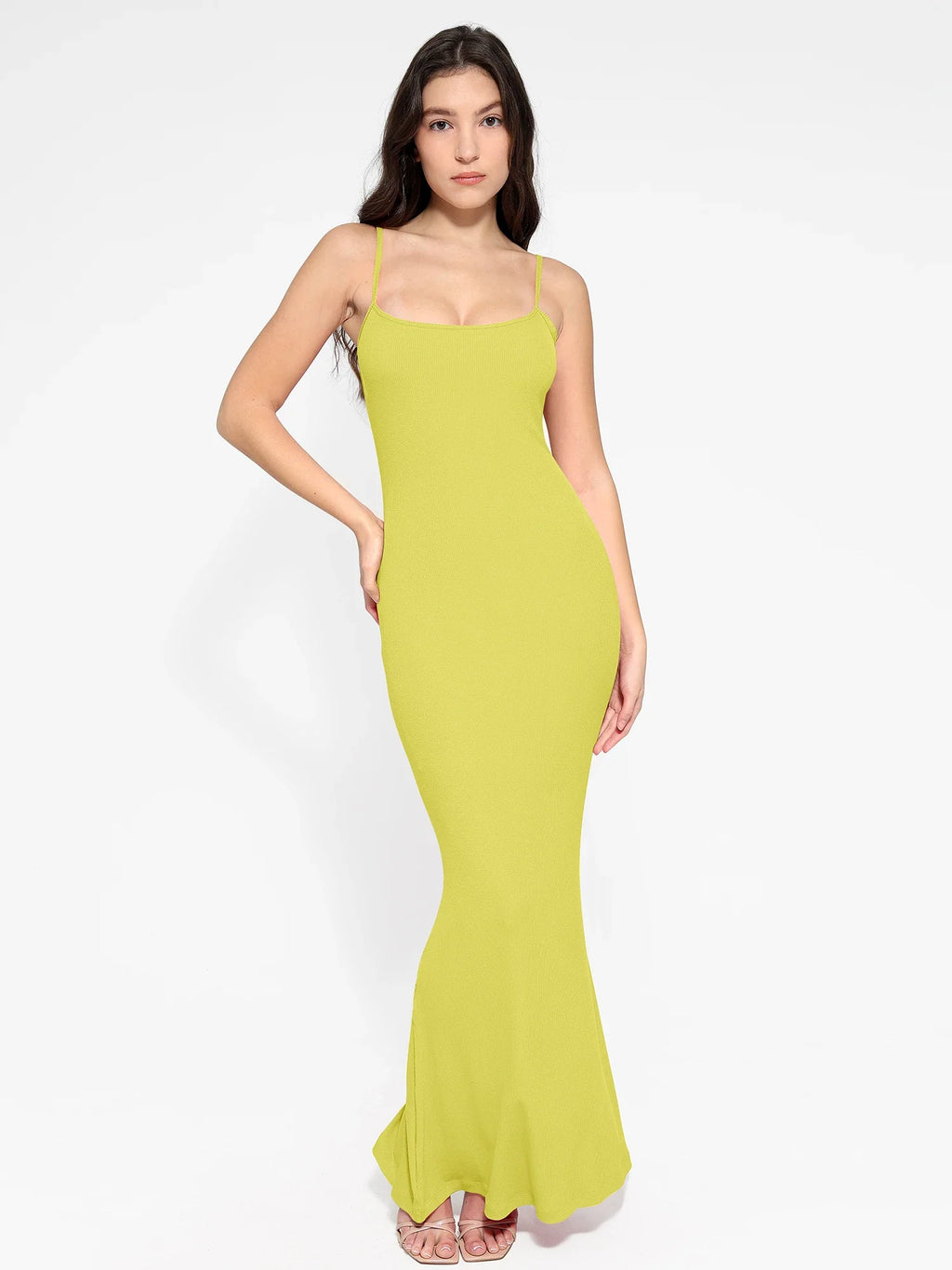 Popilush Shapewear Modal Slimming Maxi Slip Dress