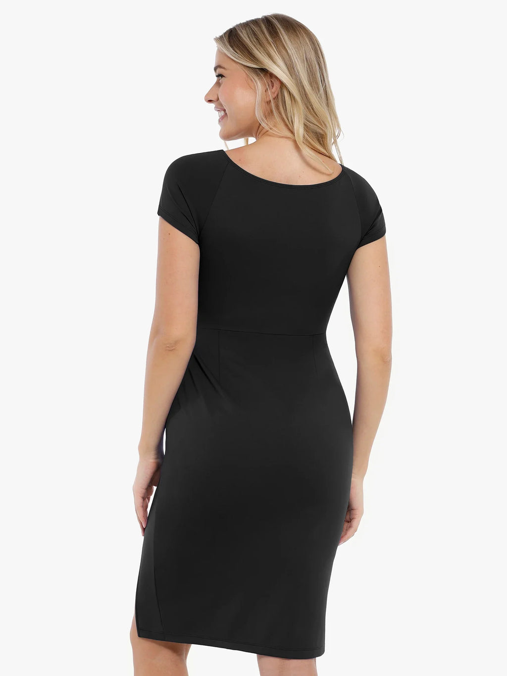 Popilush Shapewear Short Sleeve Perfect Form Sheath Dress