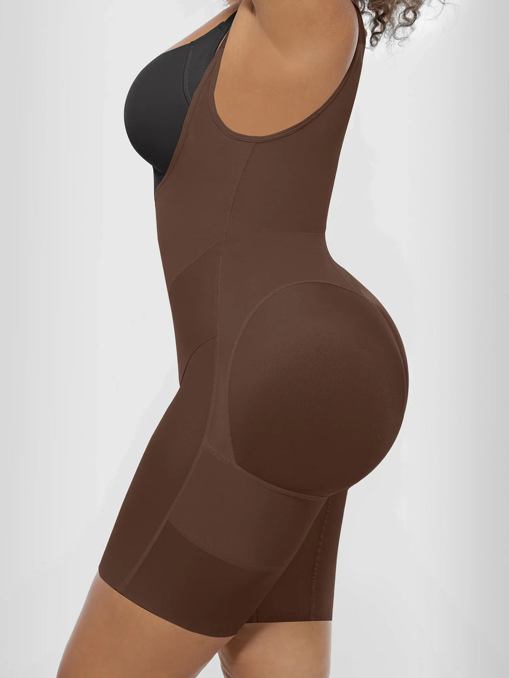 V-Shaped Faja Tummy Control Butt Lift Bodysuit