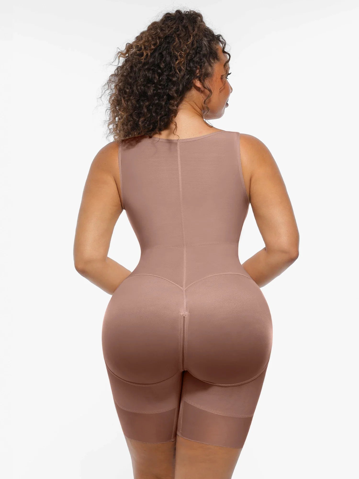 V-Shaped Faja Tummy Control Butt Lift Bodysuit