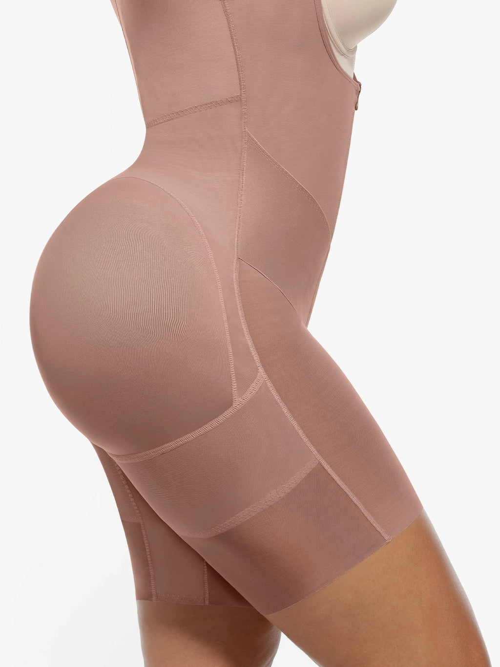 V-Shaped Faja Tummy Control Butt Lift Bodysuit