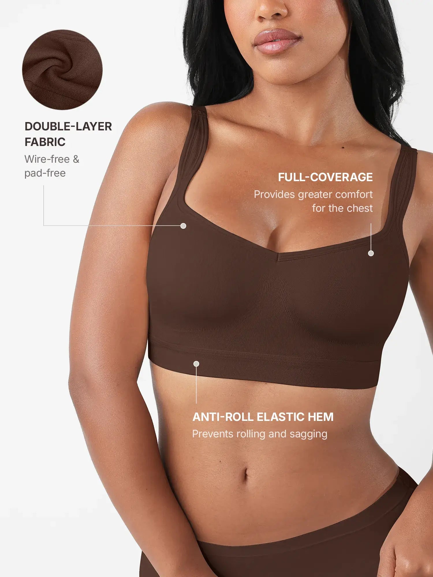 Support Smooth Wireless Bra