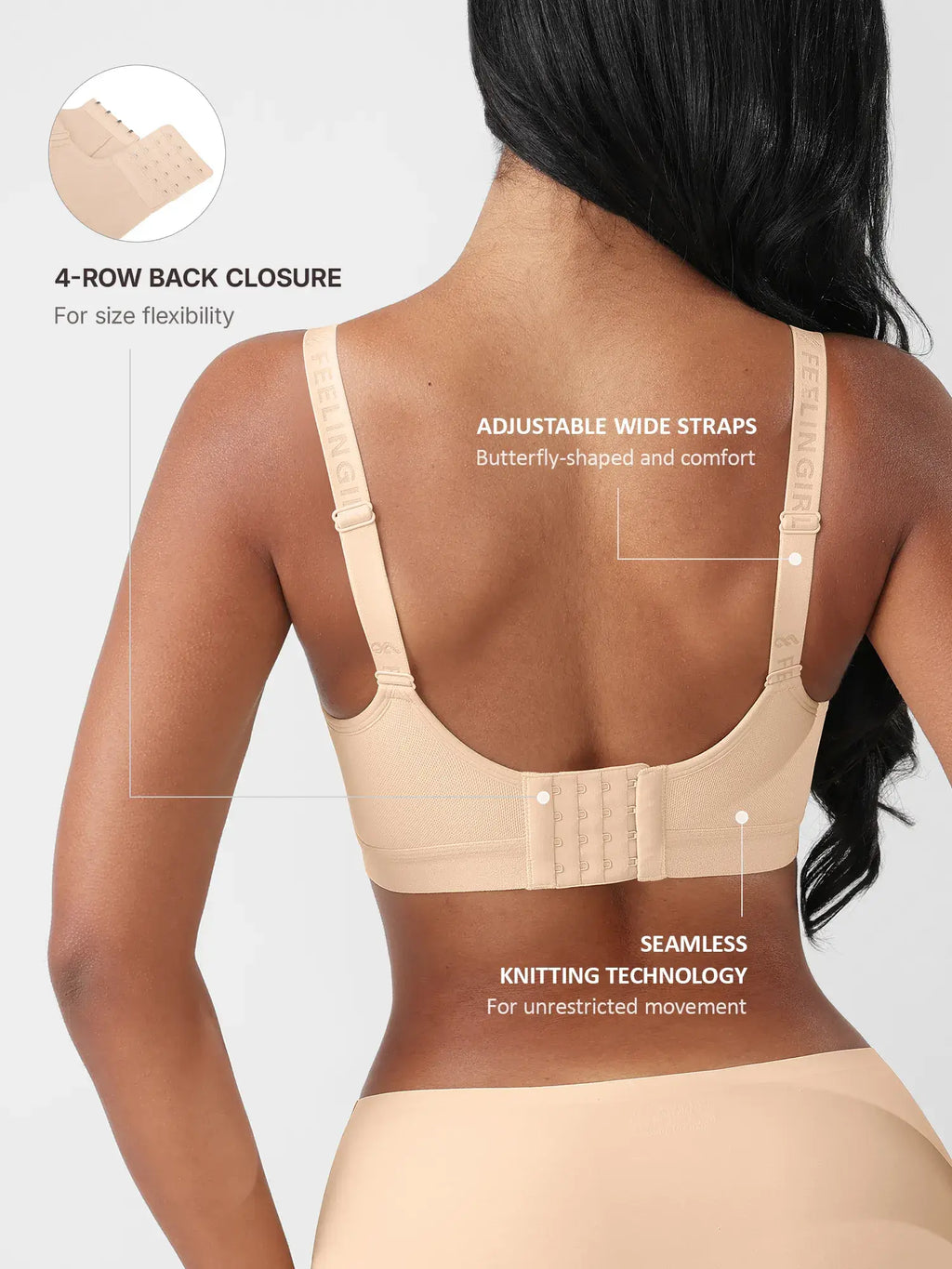 Support Smooth Wireless Bra