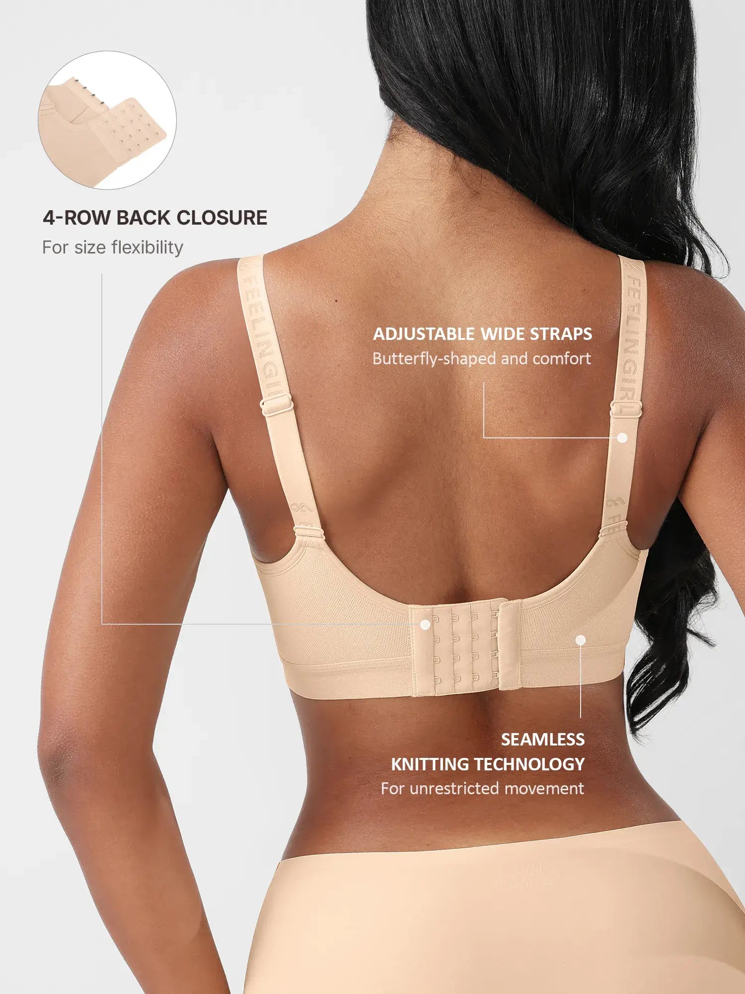 Support Smooth Wireless Bra