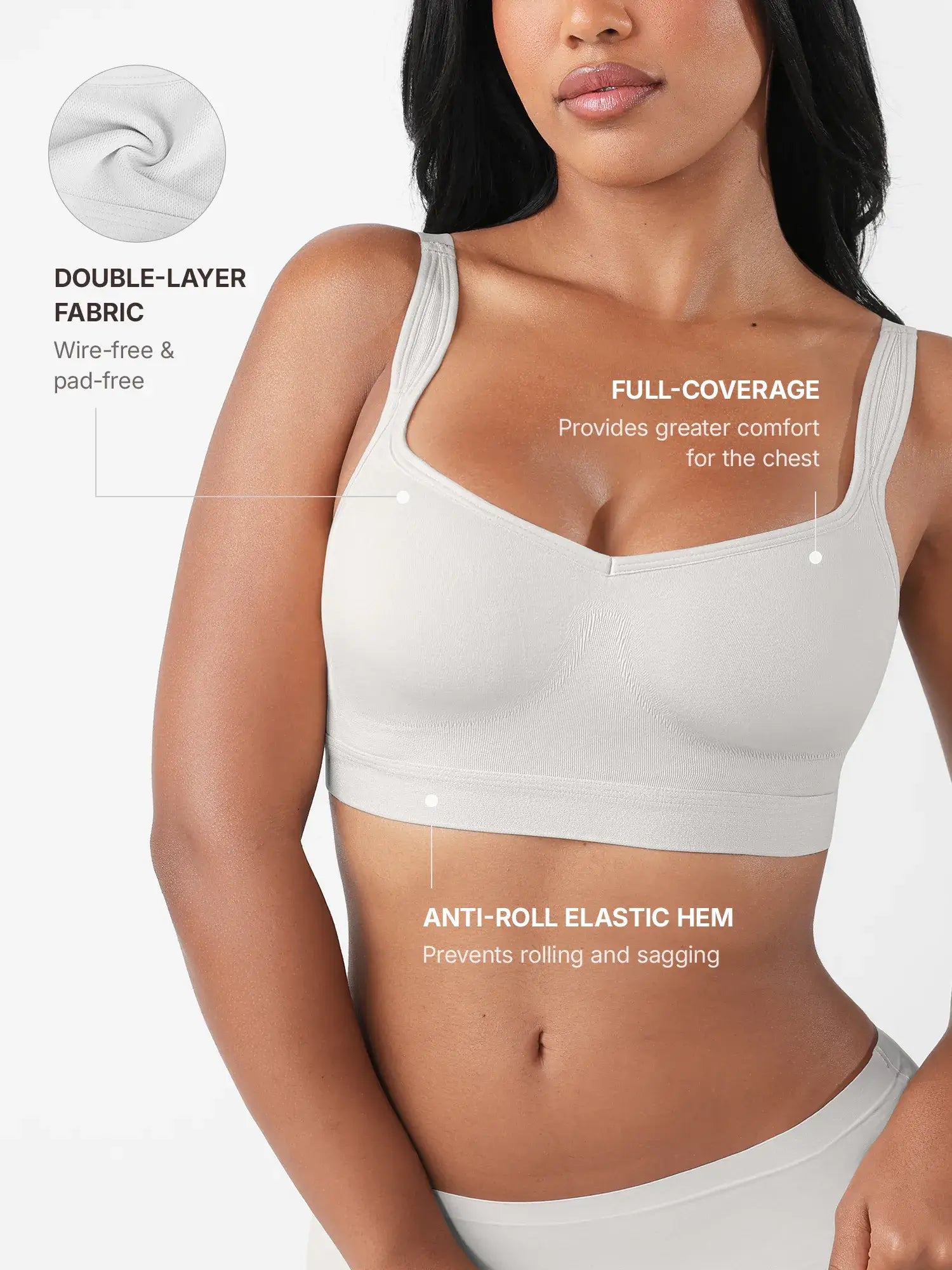 Support Smooth Wireless Bra