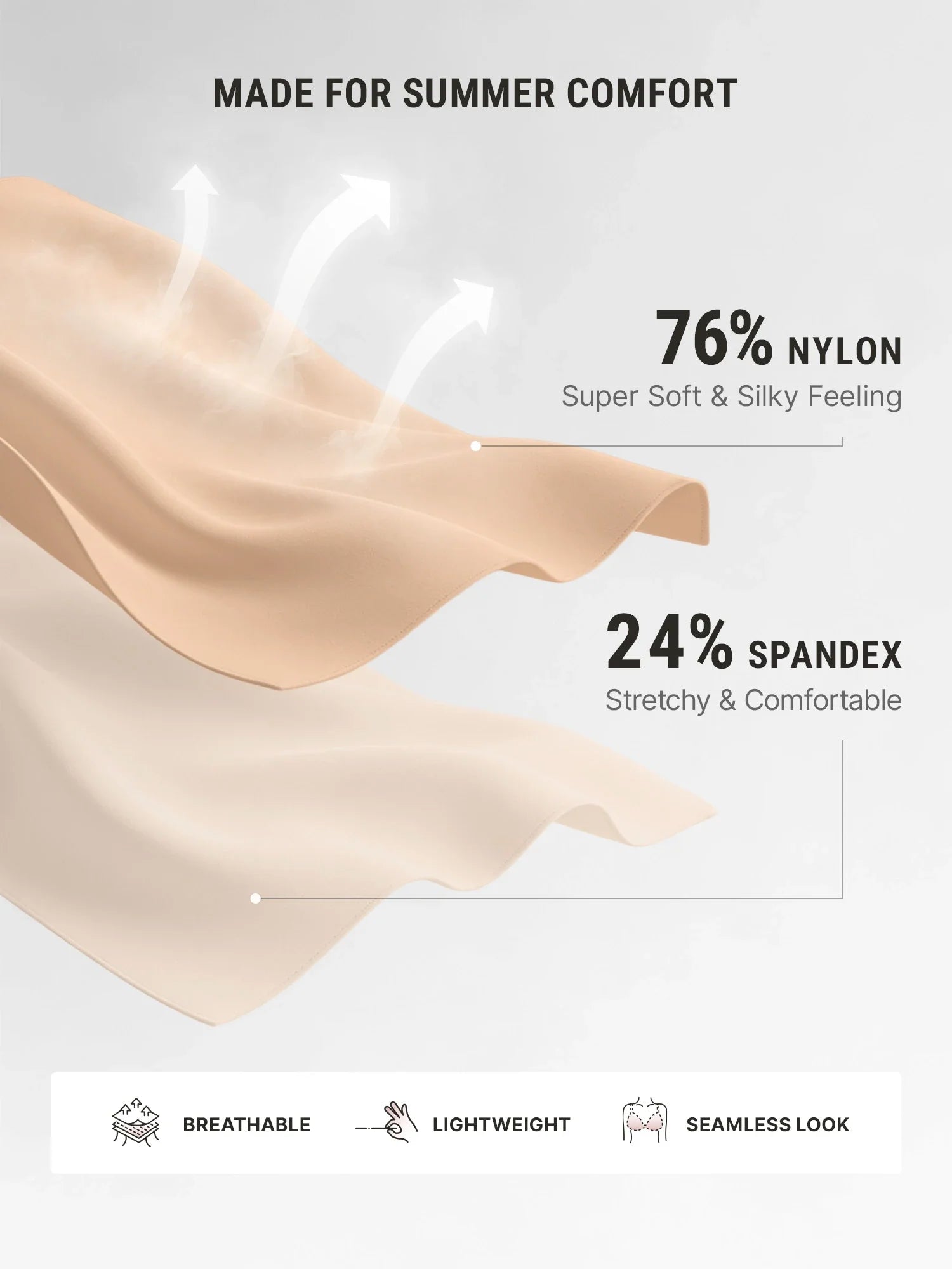 Butter-Soft Strapless Bandeau Bra