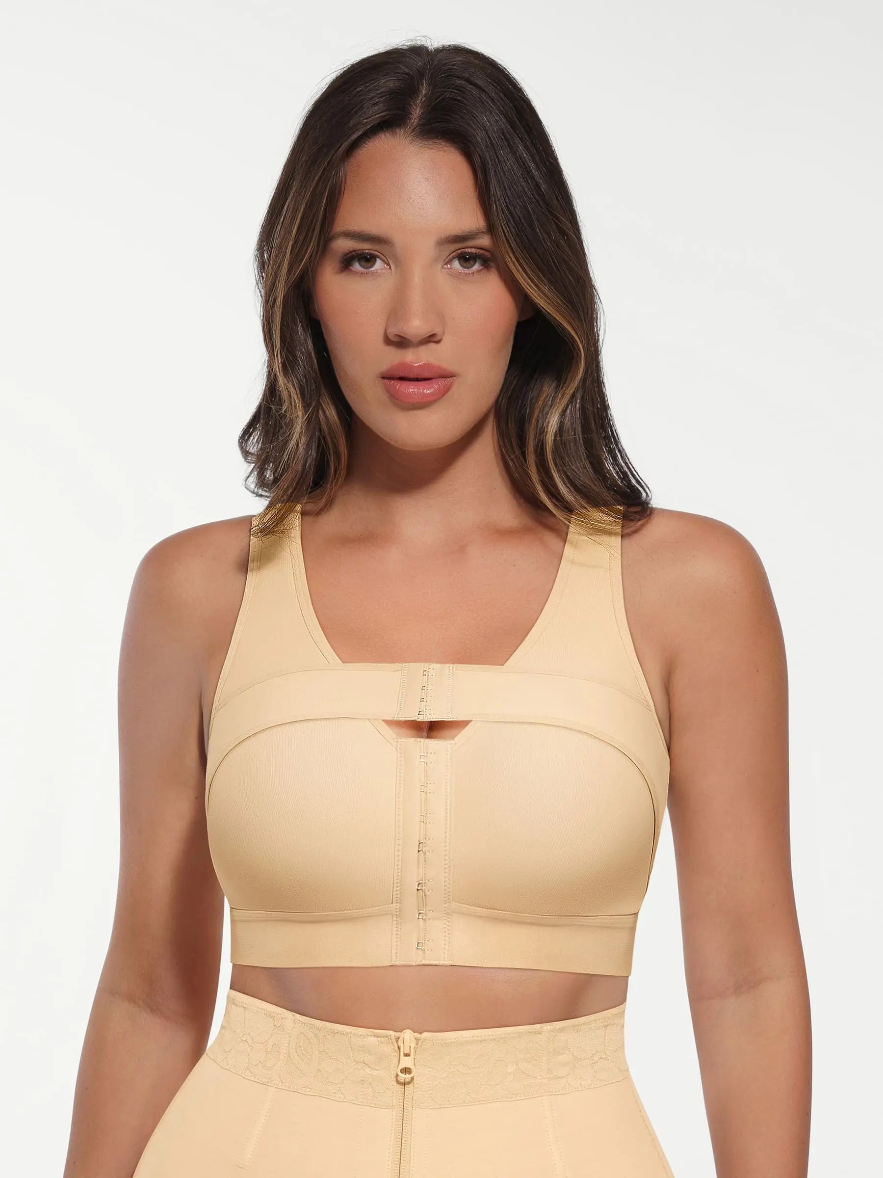 Wireless Front Closure Full Coverage Bra