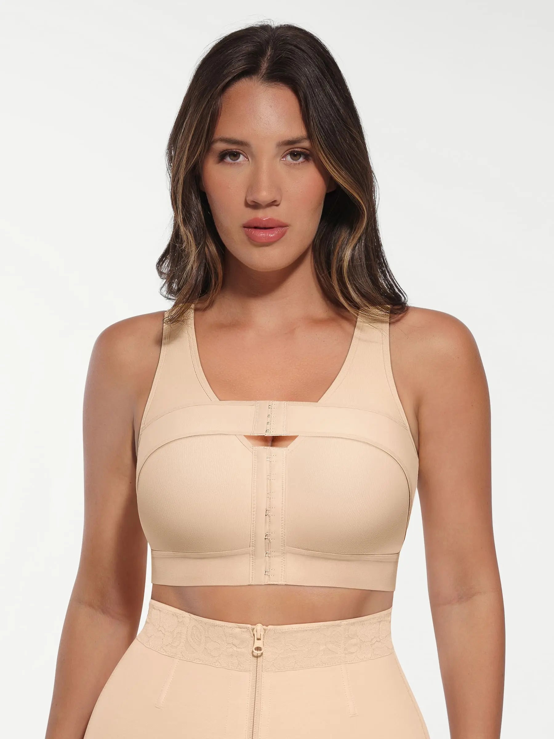 Wireless Front Closure Full Coverage Bra