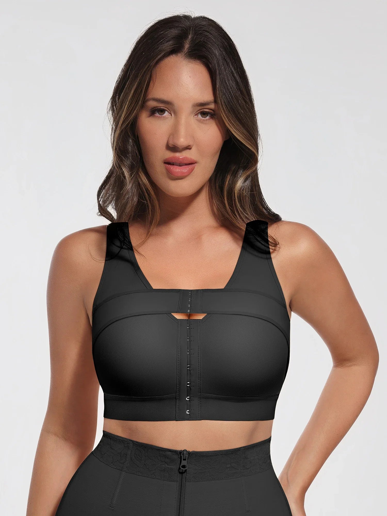 Wireless Front Closure Full Coverage Bra