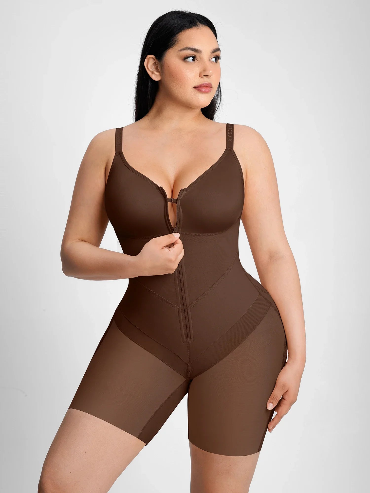 Full-Coverage Tummy Control Shaper Faja