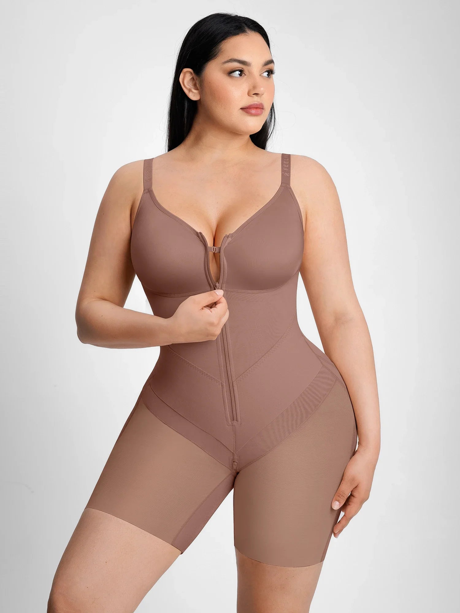 Full-Coverage Tummy Control Shaper Faja