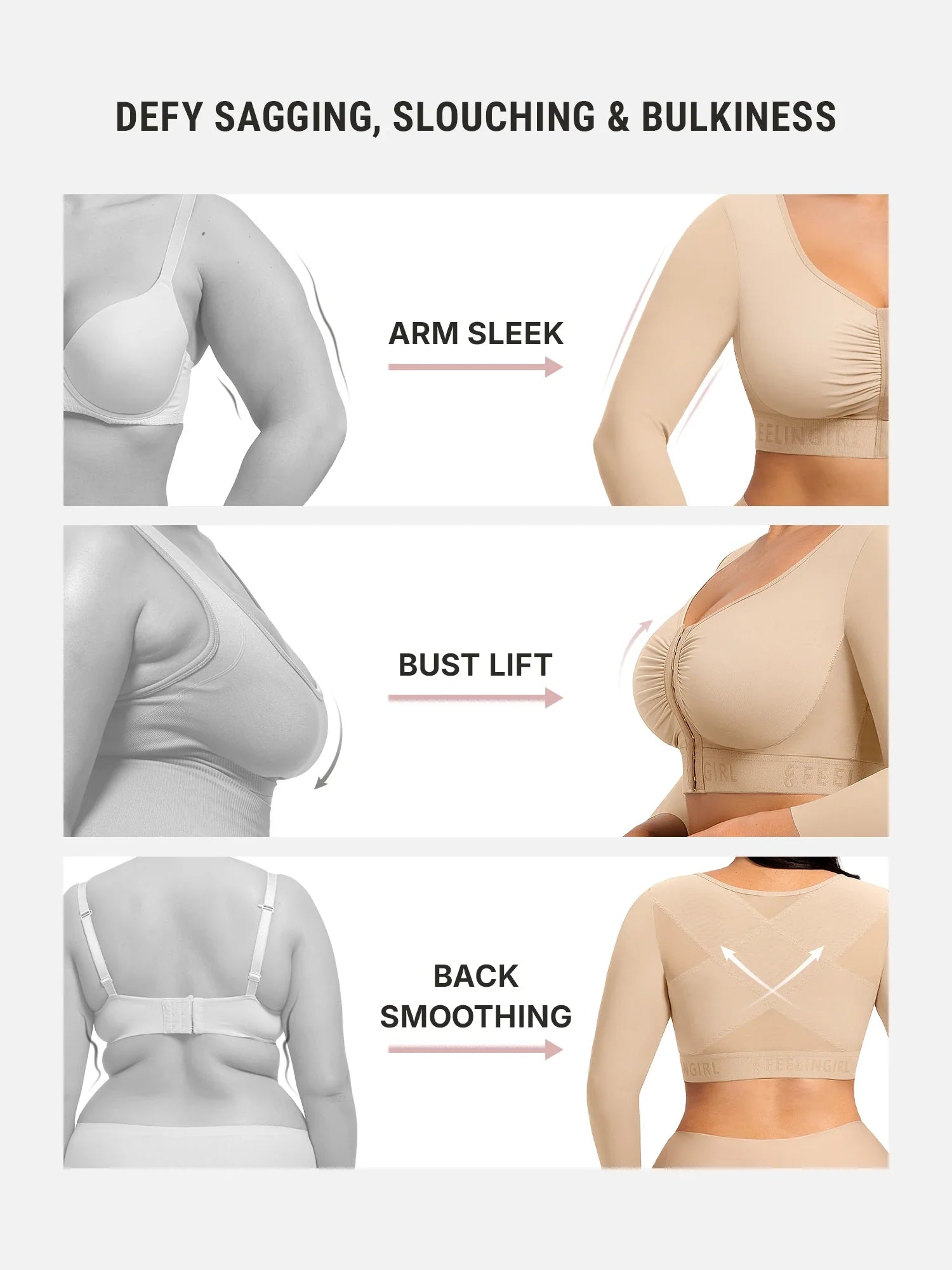 Arm Shaping Post-Surgery Top